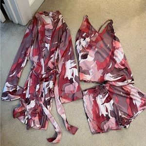 3 Piece Pajama Set Small